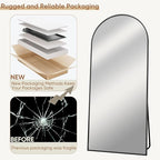 Full Length Mirror, Tall Body Floor Wall Hanging - Image 7