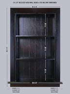 14x24 Aiden Recessed Wall Niche Medicine Cabinet Replacement, in The Wall - Image 2