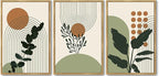 PHOPAGO Boho Plant Wall Art Green Botanical Bohemain Framed Wall Printing - Image 8