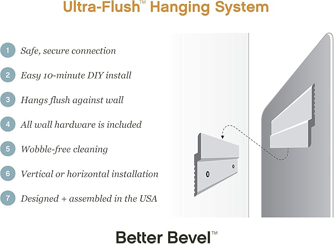 Better Bevel Frameless Oval Mirror - Image 8