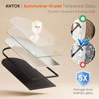 Antok 71" x32” Arched Full Length Floor Mirror, Free Standing/Wall Mount/Leaning - Image 7