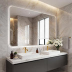EOGOW LED Bathroom Mirror with Lights, 3 Colors Bathroom Mirror, Wall Mounted by EOGOW