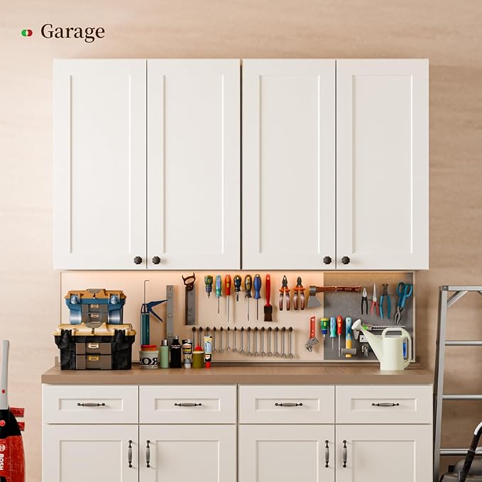 Kisart Laundry Room Cabinets Wall Mounted - Image 11