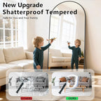 Oversized Full Length Mirror, Room Decor Big Full Body Mirror - Image 5