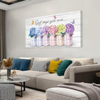 Cao Gen Decor ArtH43075 Inspirational Bible Verse Wall Art: God Says You Are - Image 4