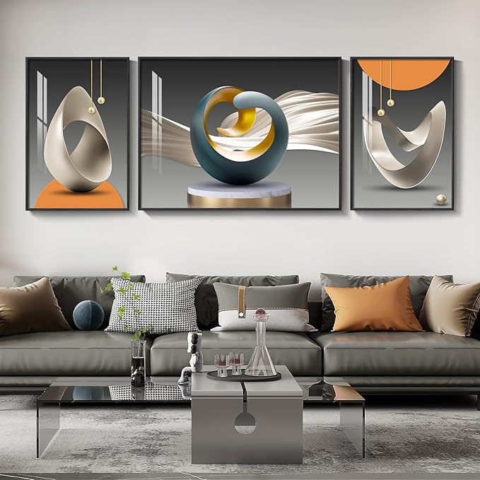 Extra Large Framed Modern Luxury Large Wall Art - Image 4