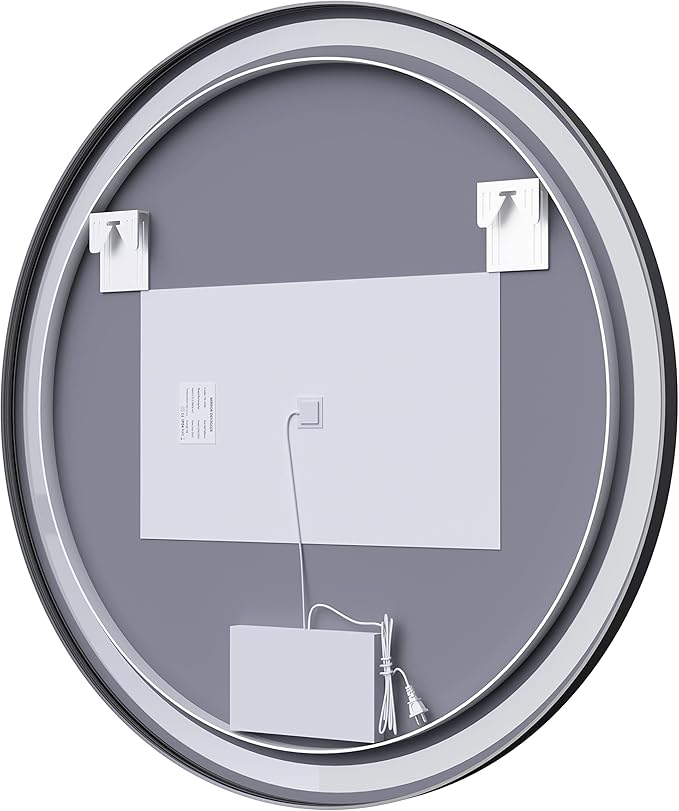 Itrue 36 Inch LED Bathroom Round Mirror, Adjustable Color Temp & Brightness - Image 6
