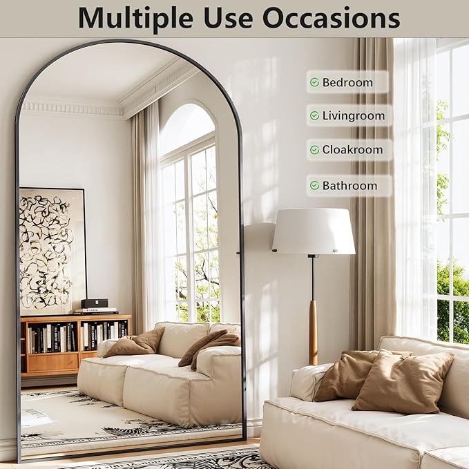 Oversized Full Length Mirror, Room Decor Big Full Body Mirror - Image 3