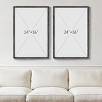 Large Framed Vintage Botanical Wall Art - Image 4
