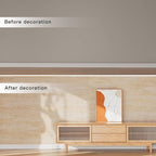 3D Wall Panels - 4PCS 47.2"x23.6" Faux Stone Wall Covering - MCM Modified Clay - Image 5