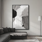 Extra Large Framed Abstract Wall Art by Cuspin