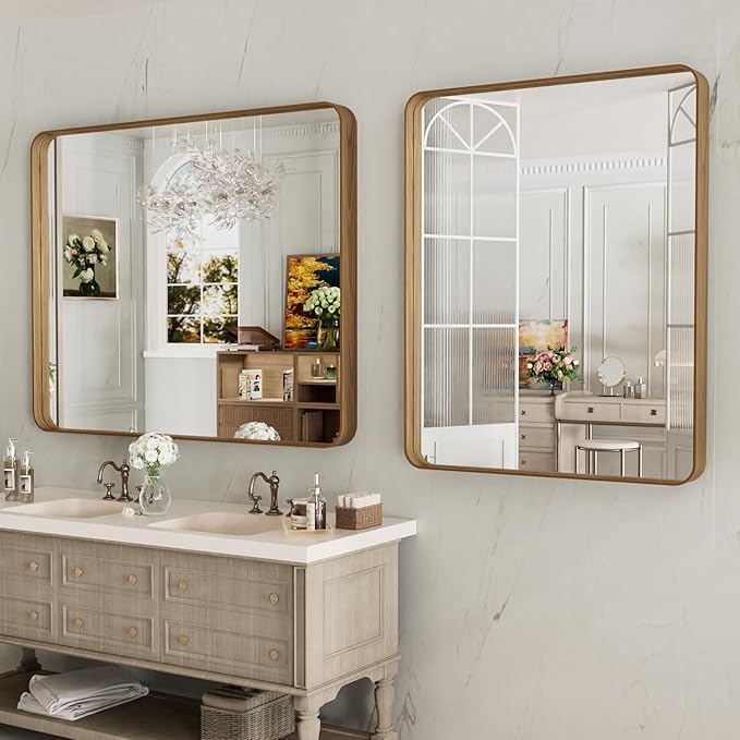 LOAAO 40X24 Inch Bathroom Mirror - Image 4