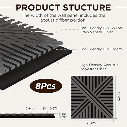 Acoustic Wall Panels, Decorative Acoustic Panels - Image 2