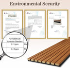 6 Pack Wood Panels for Wall, 47.24" x 12.79" Acoustic Wood Slat Wall Panel for - Image 5
