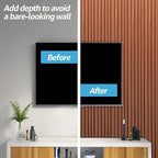 Art3d WPC Slat Wall Panels, Living Room - Image 4