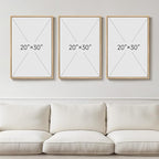 Framed William Morris Wall Art Set of 3, Large Vintage Floral Botanical Canvas - Image 9
