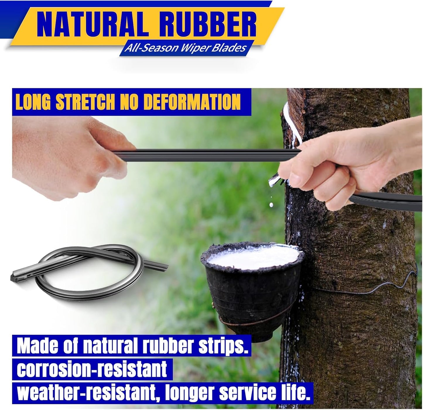 2 Wipers Replacement for 2018-2021 Toyota CHR C-HR Subaru Crosstrek / 2015-2021 Lexus NX200t NX300 NX300h, Automotive Windshield Wiper Blades Original Equipment Replacement - 26"/16" (Set of 2)