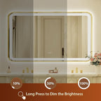 32x55 Inch LED Bathroom Mirror - Image 3