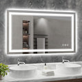 50x30 Inch LED Bathroom Mirror by Wedhouc