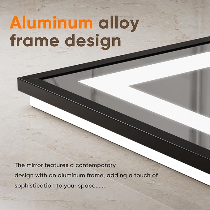 Antok 30X40 LED Bathroom Mirror - Image 3