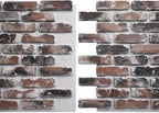 EverStone Aged Brick Faux Brick Panel, 46 7/8" W x 27" H x 1 1/4" D, Farmhouse - Image 8