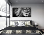 Baisuart Modern Giclee Canvas Prints Stretched Artwork Black and White Lion - Image 6
