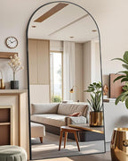 DMWOODFL 71"x30" Arched Full Length Mirror - Image 6