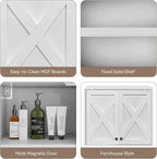 YOURLITE Laundry Cabinet, Medicine Cabinet, Bathroom Kitchen Storage Wall - Image 6