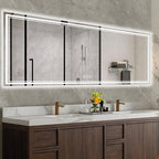 Ratsamee 96x36 Inch Led Mirror for Bathroom by RATSAMEE