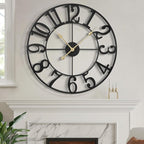 LEIKE 40 Inch Extra Large Wall Clock, Decorative Oversized Arabic Numerals - Image 7