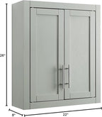 Crosley Furniture Savannah Wall Mounted Bathroom Storage Medicine Cabinet - Image 15