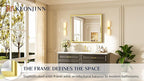 Keonjinn 42" x 36" Gold Mirrors - Image 7