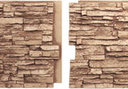 EverStone Canyon Ridge Faux Stone Panel, 45 3/4"W x 24 1/2"H x 1 1/4"D - Image 8