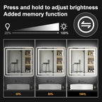 AMOISE LED Bathroom Vanity Mirror - Image 5