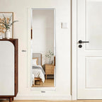 Frameless Mirror Full Length 59”x16”| Wall Mount Mirror Full Length Beveled - Image 2