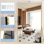 Oversized Standing Mirror Full Length, Hanging or Wall Mounted, Full Body Mirror - Image 5