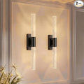 camuucci Battery Operated Wall Sconces Set of 2 Rechargeable Battery Powered by CAMUUCCIWALLSCONCES