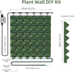 Self Watering Wall Mounted Vertical Planter, 36 Pots Wall Planter Indoor - Image 3