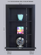 14x24 Aiden Recessed Wall Niche Medicine Cabinet Replacement, in The Wall - Image 5