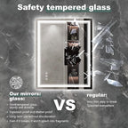 60x40 Inch LED Bathroom Mirror - Image 5