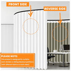 Room Divider Curtain Sets with Flexible Ceiling Track, Privacy Soundproof - Image 8