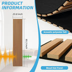 Art3d 2-Pack Acoustic Wood Slat Wall Panel - Image 7