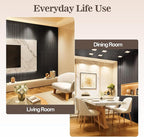 4 Pack Wood Panels for Wall, 47.24" x 23.81" Acoustic Wood Slat Wall Panel for - Image 3