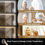 Ratsamee 96x36 Inch LED Bathroom Mirror - Image 3