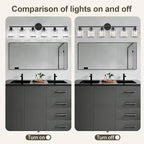 Crystal Bathroom Light Fixtures, Bathroom Lighting Fixtures Over Mirror - Image 7