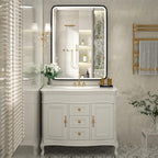 36x28 Inch LED Bathroom Mirror - Image 2