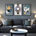 Large Framed Modern Luxury Wall Art - Image 3