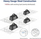 FLEXIMOUNTS 2-Pack 2x6ft Garage Shelving - Image 3