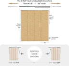 GoDear Design Adjustable Vertical Blinds, Sliding Door Blinds, Window Blinds & - Image 5