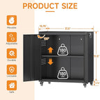 34" Metal Garage Storage Cabinet - Image 3
